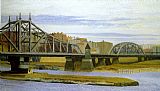 Edward Hopper Macomb's Dam Bridge painting